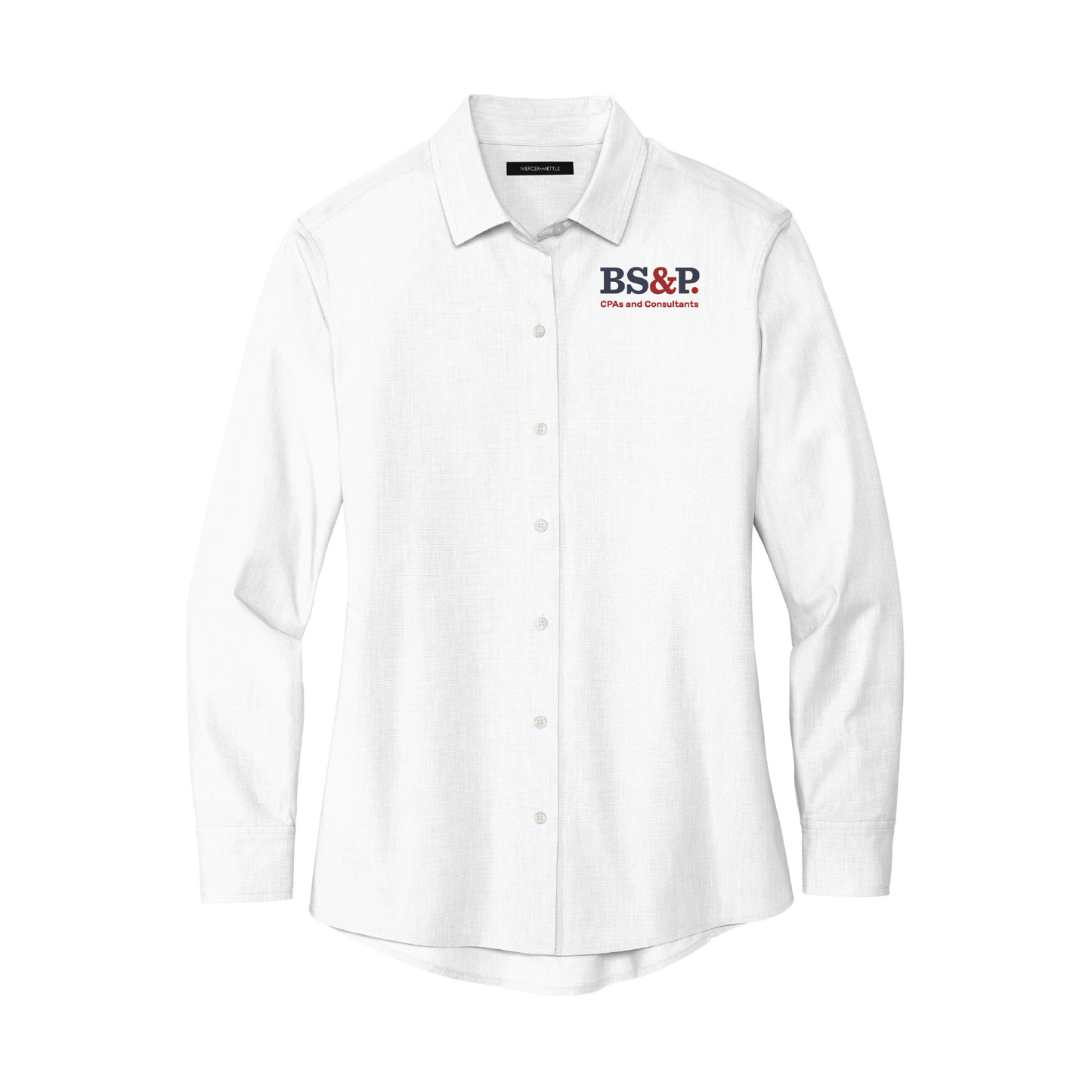 Mercer & Mettle Women’s Long Sleeve Stretch Woven Shirt