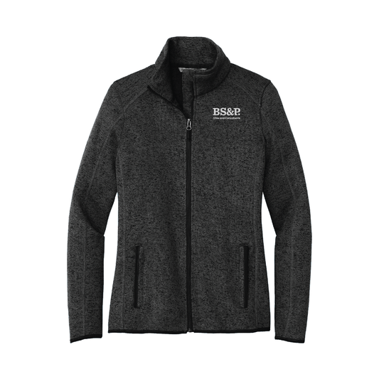Port Authority Women's Sweater Fleece Jacket