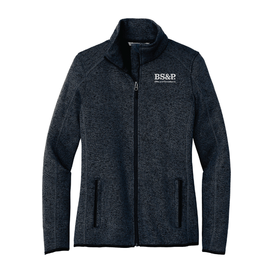 Port Authority Women's Sweater Fleece Jacket