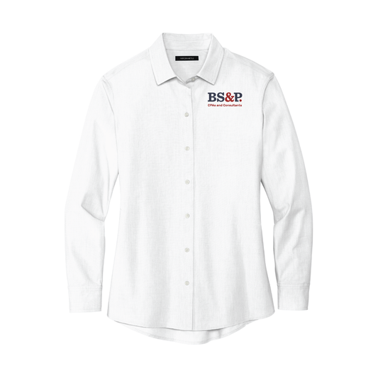 Mercer & Mettle Women’s Long Sleeve Stretch Woven Shirt